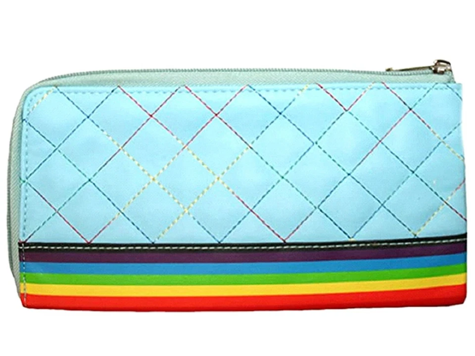 Pulsera Cartera Arco Iris y Pulsera de Goma Arco Iris con Picos - Orgullo Gay - Nueva con Etiquetas Foto 2 de 3