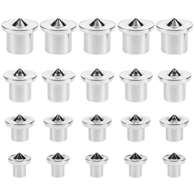 Dowel Tenon Center Transfer Plugs 20 Pcs 1/4 5/16 3/8 1/2 Wood Joinery Tools Set