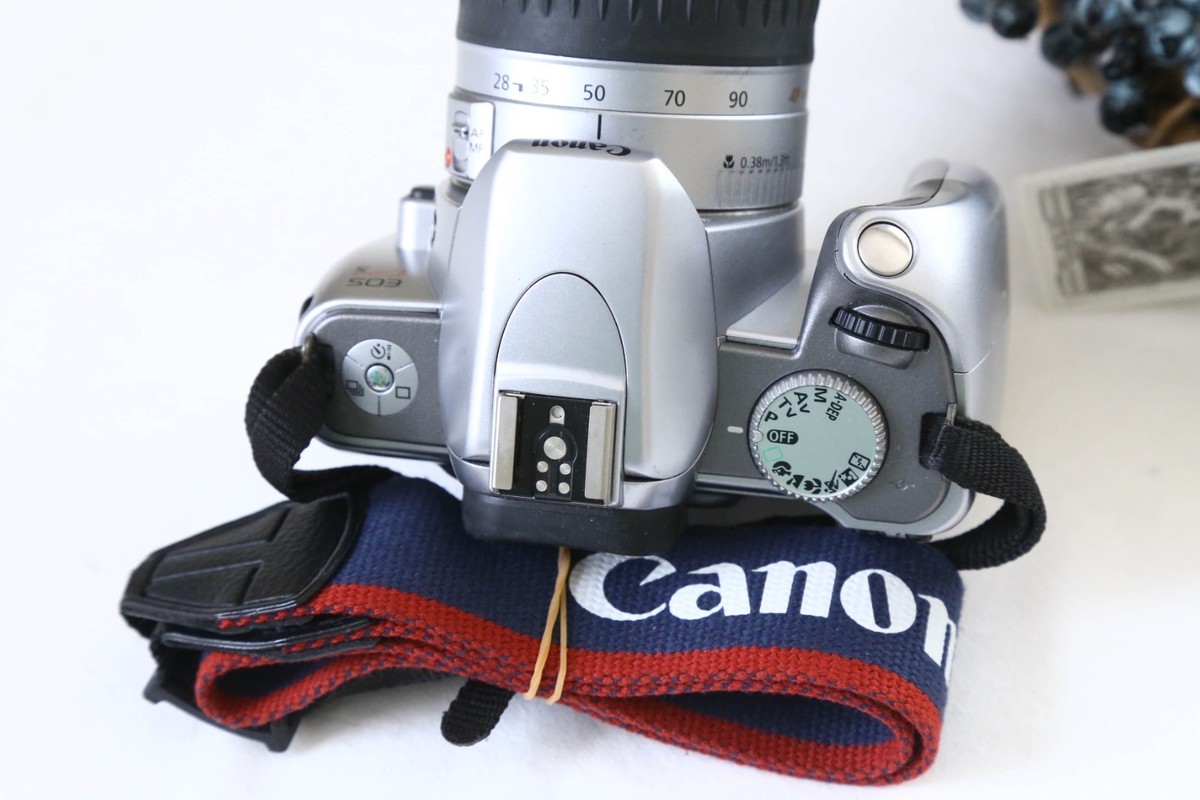 🎦【Tested】Canon EOS Kiss5 35mm Film Camera EF28-90mm f4-5.6 USM