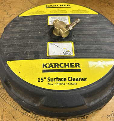 #ad Karcher 15quot; Surface Cleaner for Pressure Washer 3200 PSI Quick Connect $39.94