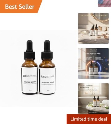 Soluretinol Advanced Wrinkle Serum,Skin Renewing Day And Night System