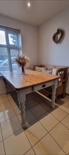 5ft Shabby Chic Pine Farmhouse Dining Table