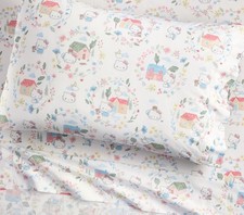 Pottery Barn Kids Hello Kitty Cottage Organic Cotton Sheet Set (US STOCK)