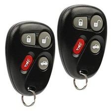 2 Keyless Entry Remote Key Fob - 4 Button Symbol g-xb-4b-sym x2
