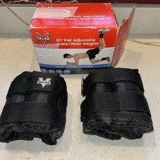 Adjustable Wrist Ankle Weights Pair 5LB Each 10LB Total Set for Fitness Training