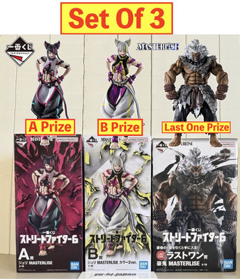 Ichiban Kuji Street Fighter 6 Juri A&B Color 2 + Last One Akuma (Gouki) Set 3