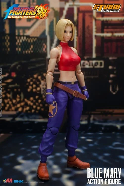 Фигурка Storm Collectibles The King of Fighters '98 Blue Mary 1:12 продавец из США - Изображение 2 из 4