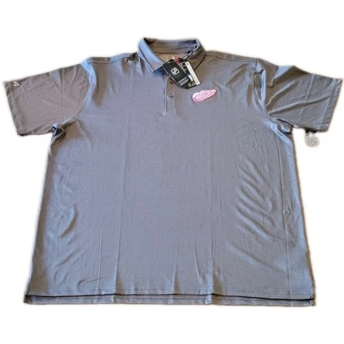 NWT Antigua Detroit Red Wings Polo — Size XL