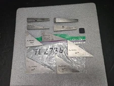 10 PC C. KUSS MACHINIST GROUND ANGLE BLOCKS SET HARDENED USA (TL2736)