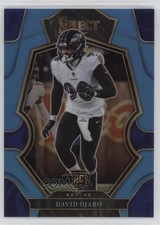 2022 Panini Select Premier Level Light Blue Prizm 75/99 David Ojabo #108 3hd