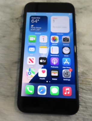 Apple Iphone SE 3RD 64GB (T-MOBILE ONLY) 84% BH - Original Fair Good Used