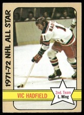 Vic Hadfield 1972-73 Topps #132 New York Rangers VG