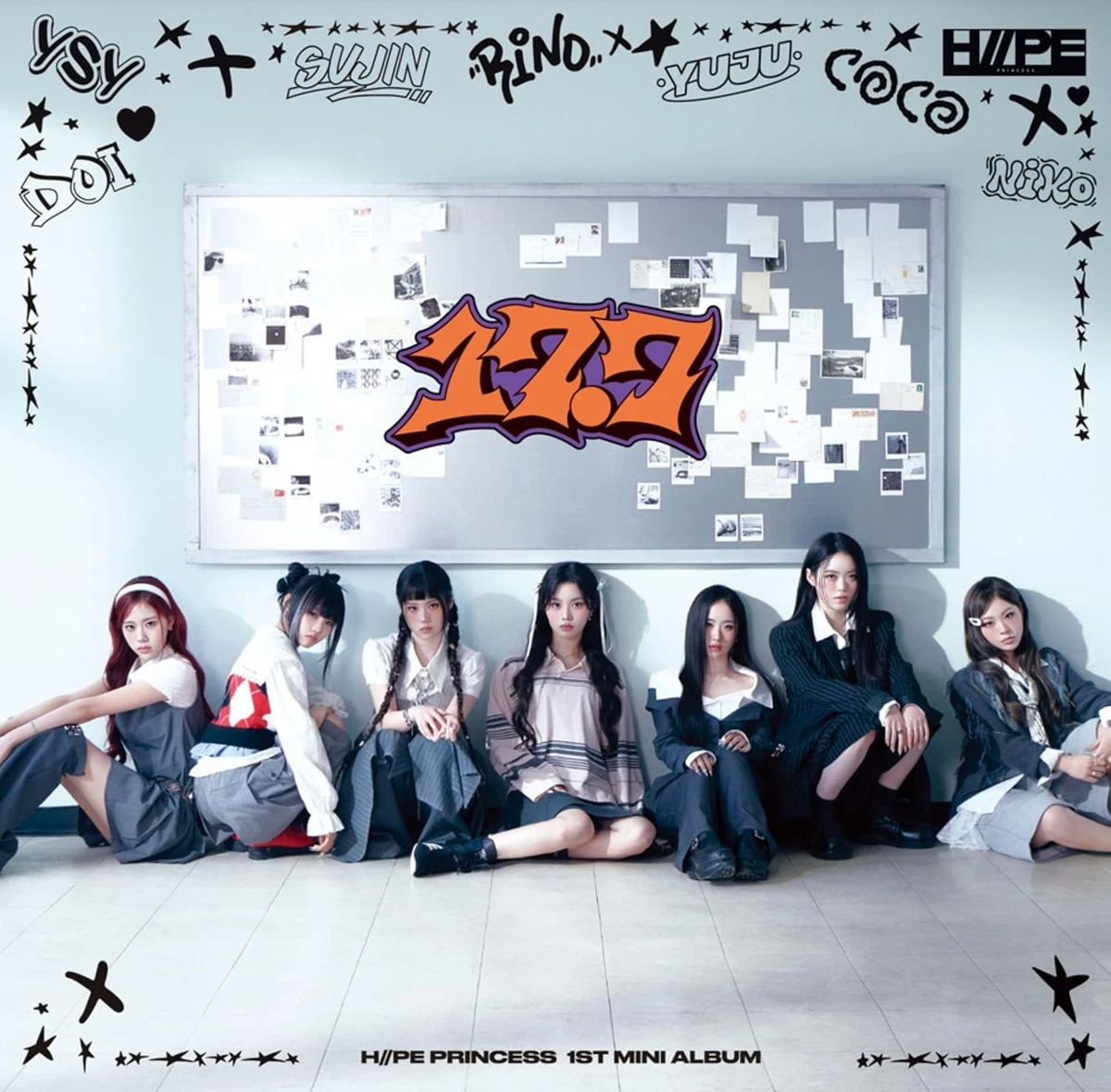 New H PE Princess -17.7- Standard Edition CD+Booklet+Sticker+Card from Japan