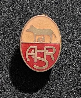 AS ROMA DISTINTIVO CALCIO PIN SPILLA FOOTBALL FUTBOL