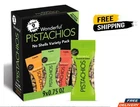 Wonderful Pistachios No Shells Variety, 0.75 Ounce Bags (Pack of 9)