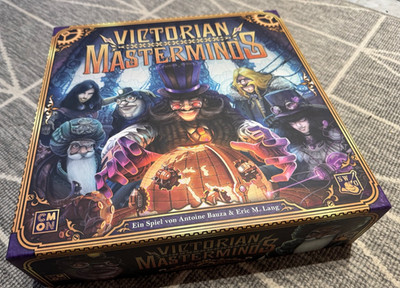 Victorian Masterminds Brettspiel; deutsch; CMON - TOP!