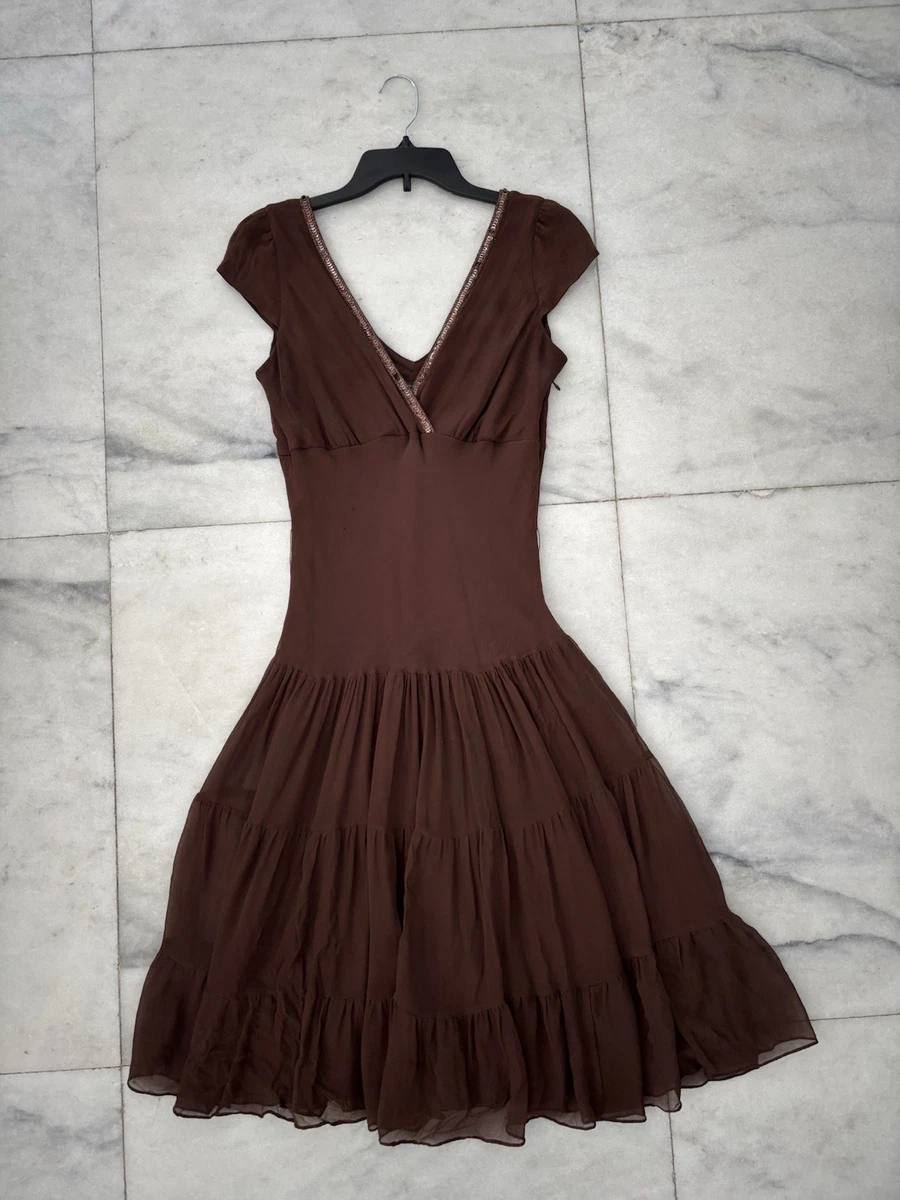 green emerald velvet dress Solid Fit and Flare Dress main image 0