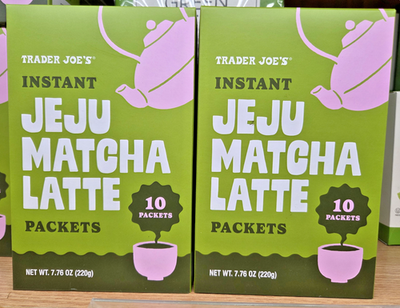 Trader Joe's Instant JEJU Matcha Latte 7.76oz 220g (2 Boxes) | eBay