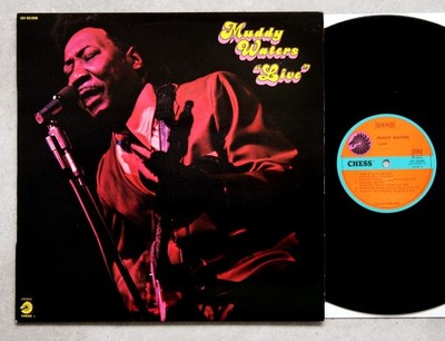 Muddy Waters - Live 1971 LP 1st France Chess CH 50006 BLUES Vinyl Mint