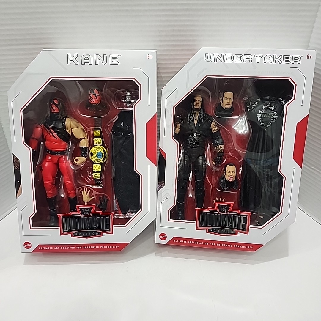 Mattel WWE Ultimate Edition Undertaker & Kane 1:12 Scale 6” Action Figure 2021