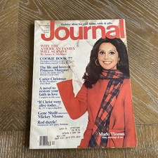 Ladies Home Journal Magazine December 1977 W/Marlo Thomas