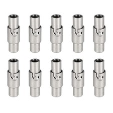 10Pcs Leather Cord End Clasp 3mm Hole Leather Clasps Jewelry Making Grey