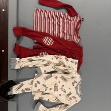 Burt s Bees Unisex Holiday Pajamas Size 4t 100 Percent Cotton