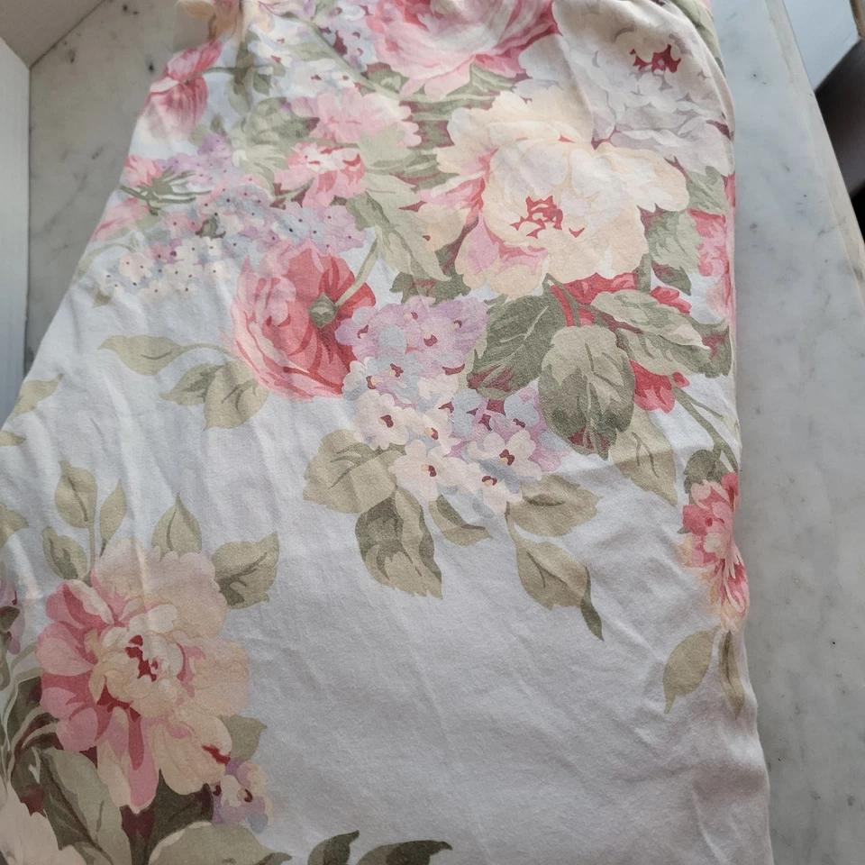 Vintage Ralph Lauren Stone Harbor Queen Fitted Sheet-Cotton Sateen  - Image 4 of 4