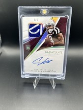 2018 Panini Immaculate Christian Kirk Collegiate RPA Player Worn/ On Card/5 (RC)