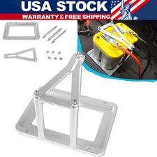 551181 Universal Billet Battery Tray Hold Down Trunk Relocation Box Optima Mount