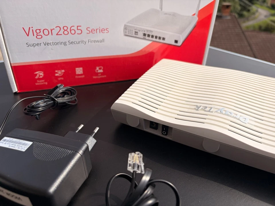 Modem Router DrayTek Vigor 2865 – VDSL2 35B / Dual WAN / VPN WireGuard & OpenVPN - Immagine 3 di 4