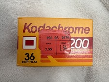 Vintage Sealed Kodak Ektachrome 200 Color Print Film 36 Exposure Exp'd 1999