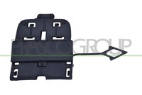 Prasco ME4501286 Abdeckung Zughaken StoßStange Hinten Schwarz Genarbt Mercedes -