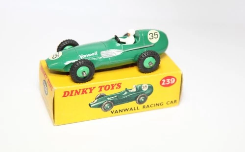 Dinky 239 Vanwall Racing Car In Original Box - Very Near Mint Vintage