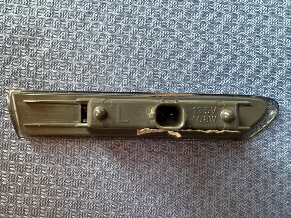 Luz de señalización transparente del lado izquierdo del conductor trasero Acura TL Type S 2007 2008 OEM Foto 2 de 4