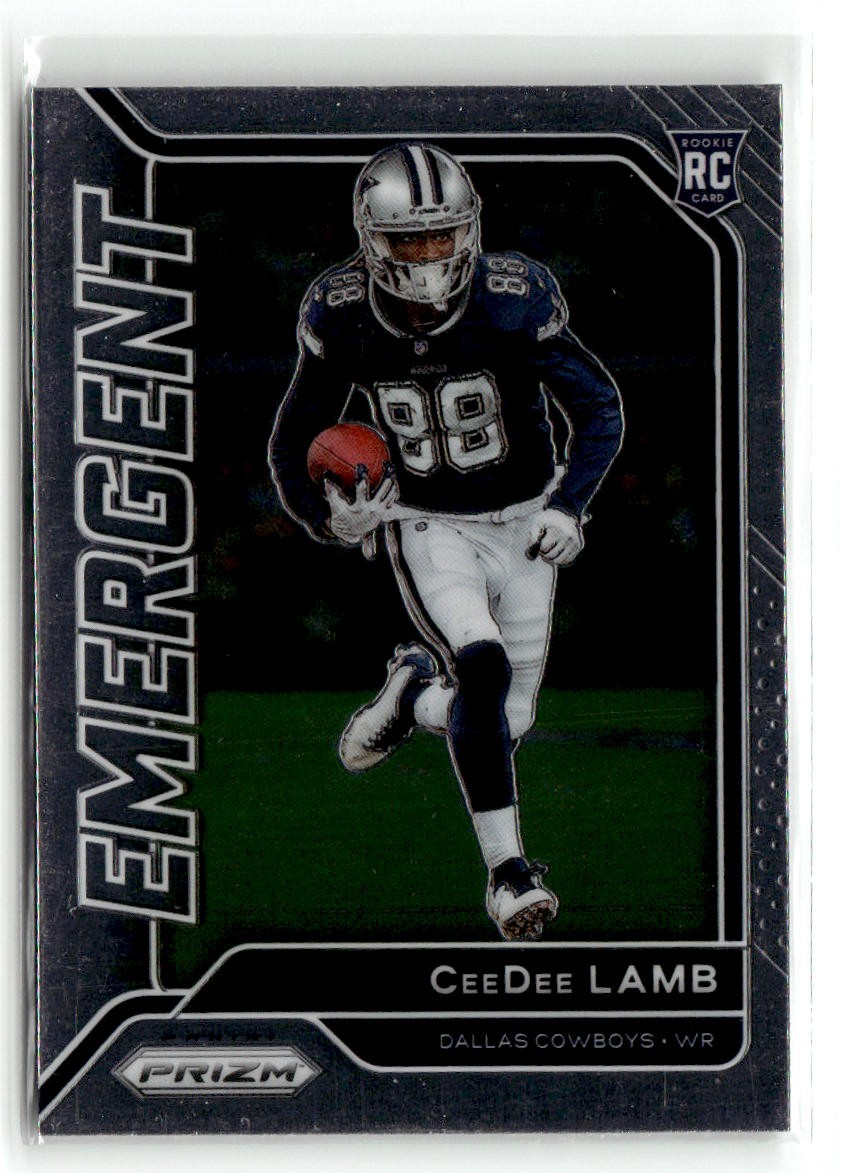 2020 Panini Prizm #7 CeeDee Lamb Emergent