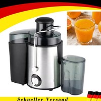 500ML Entsafter Elektrische Saftpresse Edelstahl Presse Obstpresse Elektrisch