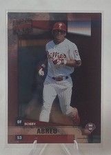 BOBBY ABREU 2002 DONRUSS FAN CLUB BASEBALL CARD # 200 G6413