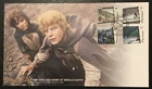 NEW ZEALAND - 2004 MAKING OF LOTR TRILOGY (4TH ISSUE) FDC SG2714-2717