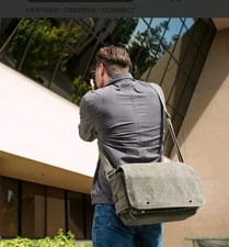 Think Tank Retrospective 7 Camera Crossbody Cotton Canvas Shoulder Flap Bag