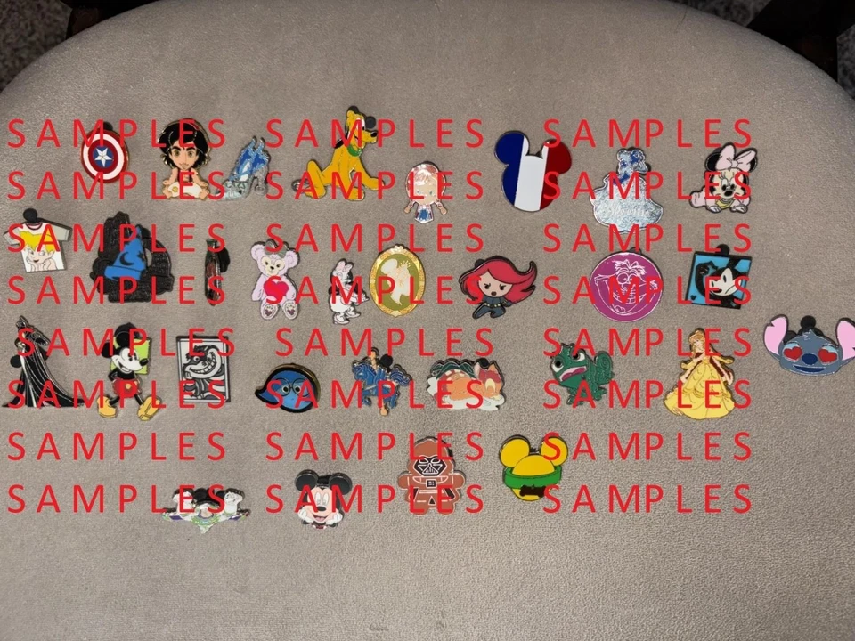 Disney Pin коллекционный стартовый набор комплект 20 булавки ремень новый PLUTO Pin сумка - Изображение 3 из 4