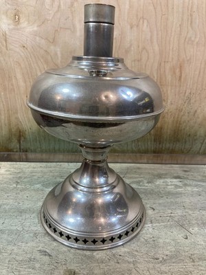 Rayo Oil Lamp - Font Tank - multiple dents and Finish Deterioration