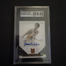 Jamaal Wilkes 2012-13 Panini Monumental Marks Auto #5/25 SGC Auto 10 Grade 8.5