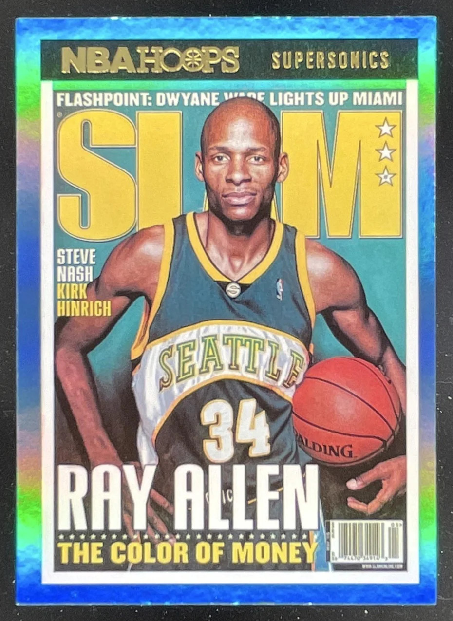 2021-22 Panini Hoops Slam Holo #SLAM #87 Ray Allen