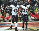 Ray Lewis & Ed Reed Autographed Baltimore Ravens 8x10 Photo with COA/Hologram