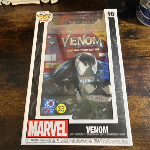 Funko POP! Marvel Comic Covers VENOM #10 PX Exclusive Glow-in-the-Dark •