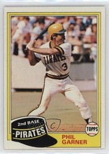 1981 Topps Phil Garner #573 yf0