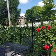 118x19" Artificial Faux Ivy Palm Leaf Privacy Fence Screen Hedge Decor Panels