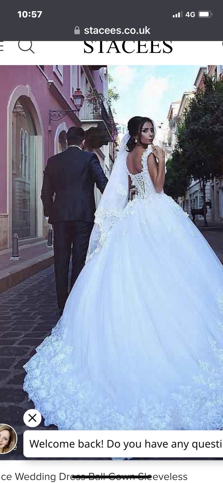 wedding dress size 22 eBay