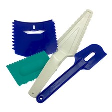 Tupperware Vintage Cake Cut N Slice Decorating Tool Spatula Set of 5